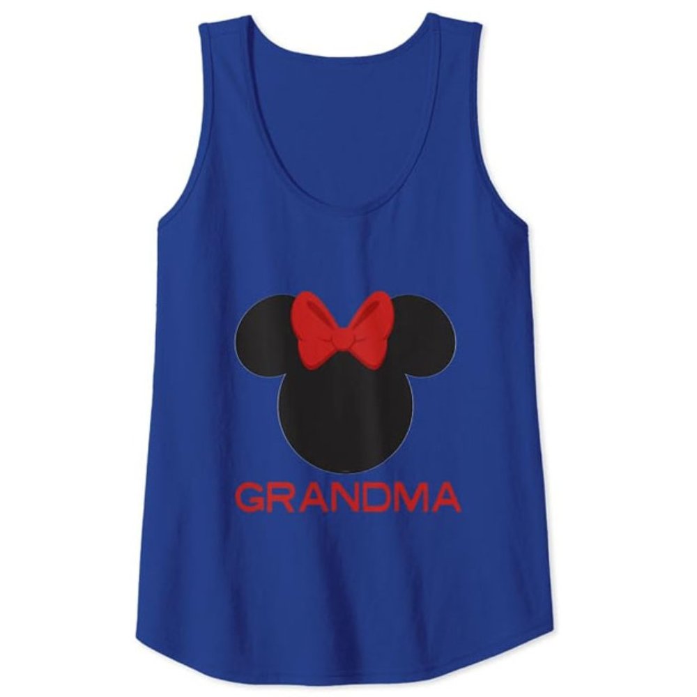 NEW! Disney Minnie Mouse Grandma Tank Top Ladies XXL Amazon Merch On Demand